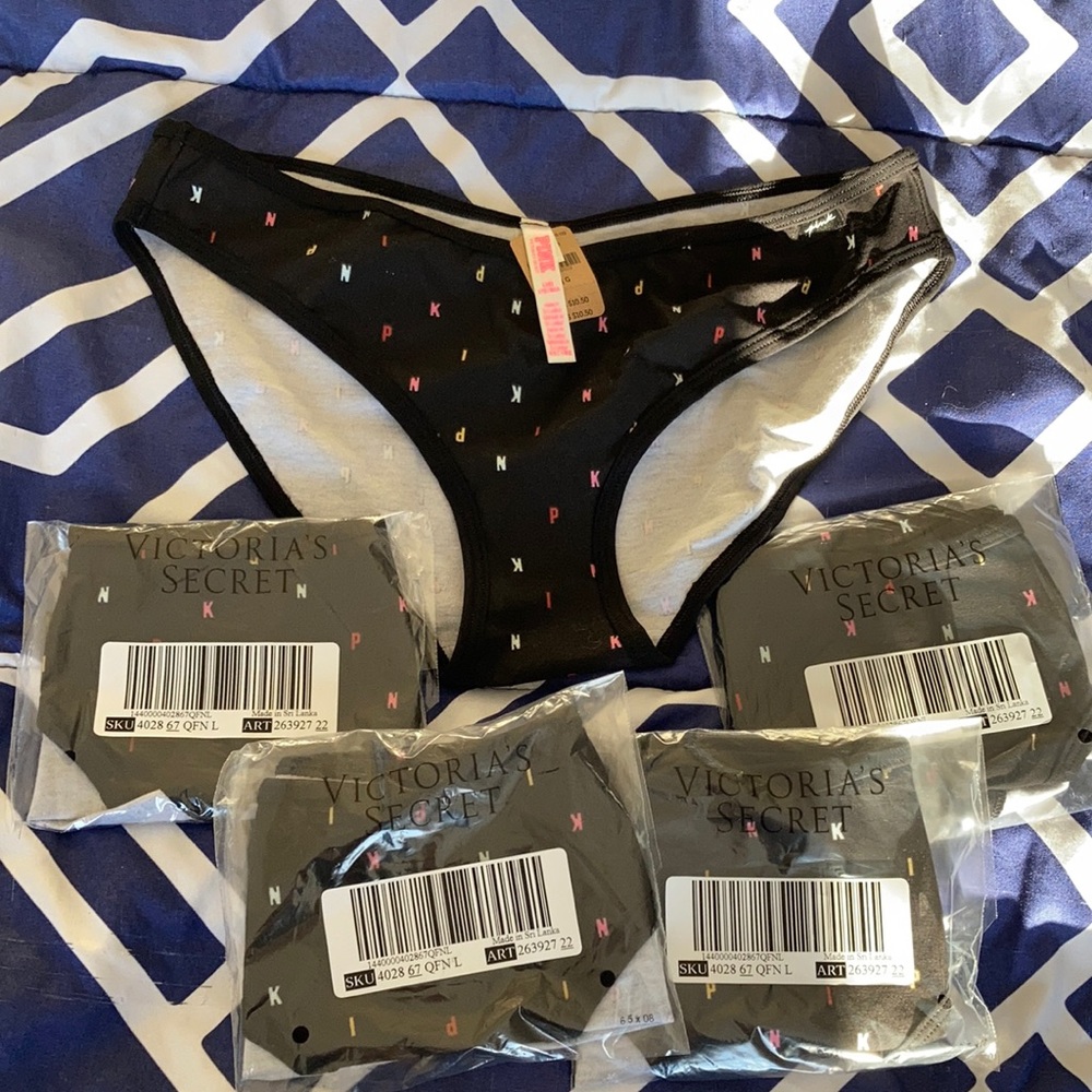 Set of 5 Victoria’s Secret PINK panties